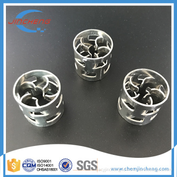SS316L Metal Pall Rings Tower Packing for Cooling Column